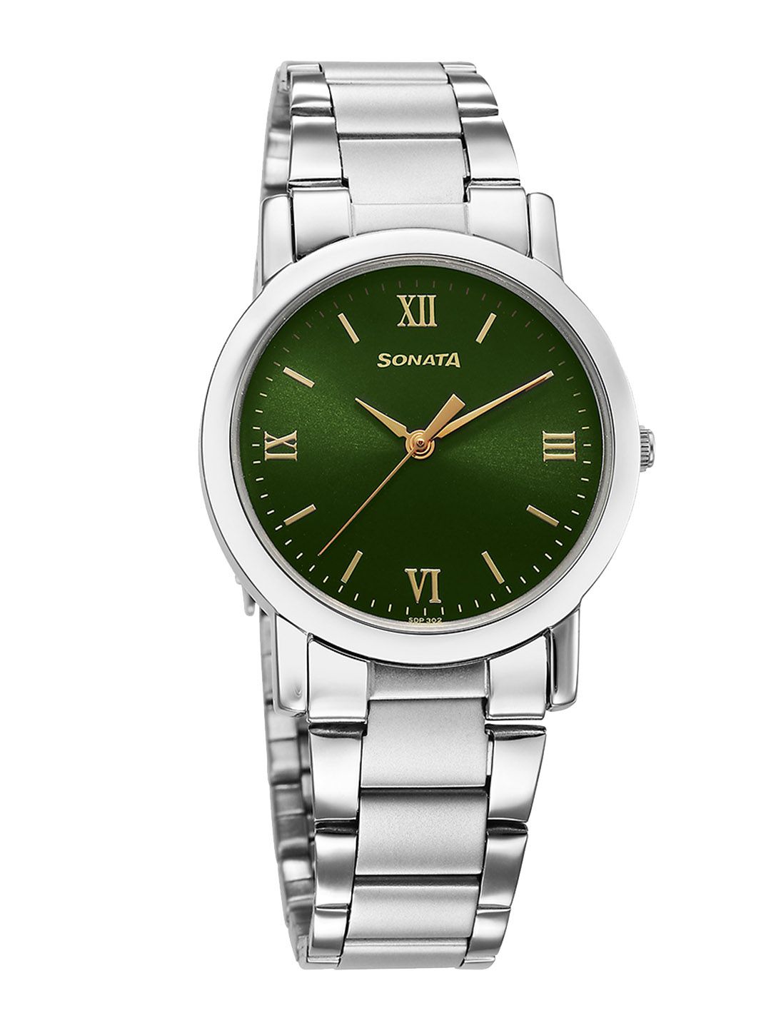 Sonata Men Classique Brass Dial & Stainless Steel Straps Analogue Watch 7987SM10W-picture-23