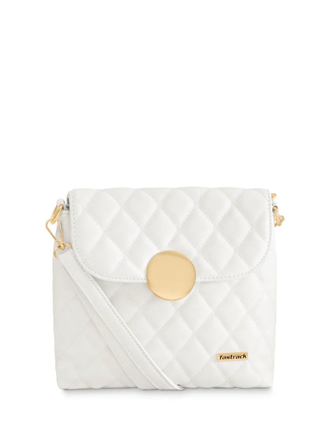 Fastrack Quilted Structured Sling Bag-picture-15