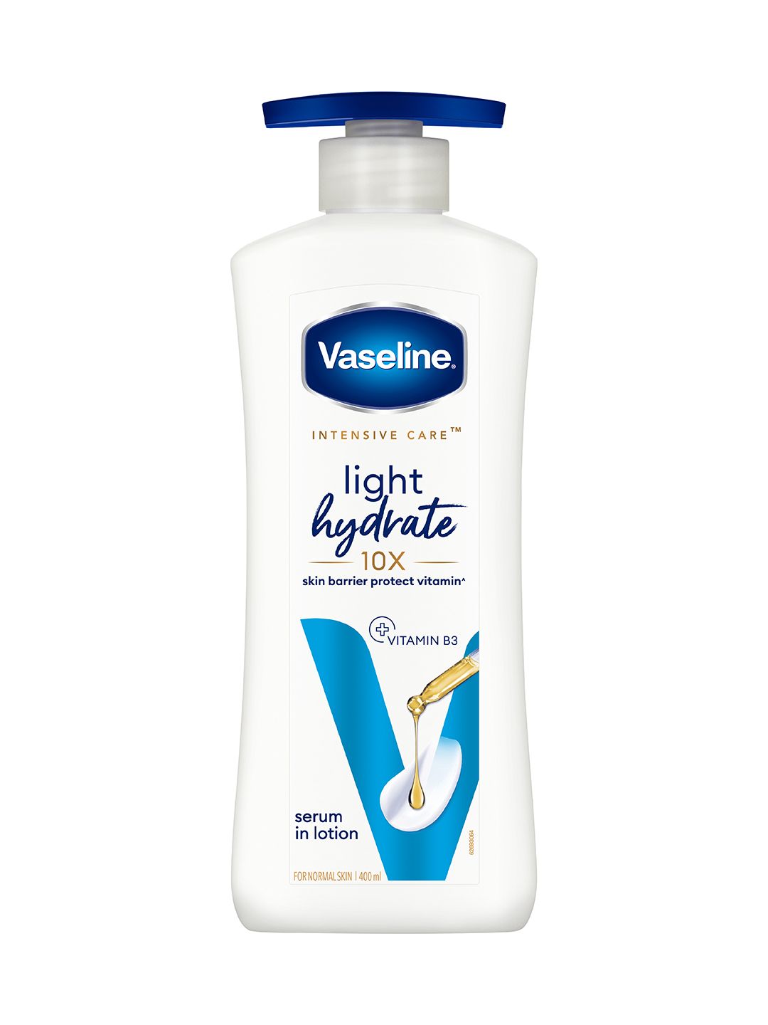 Vaseline Superlight & Non-Sticky Light Hydrate Serum In Lotion With Vitamin B3 - 400ml