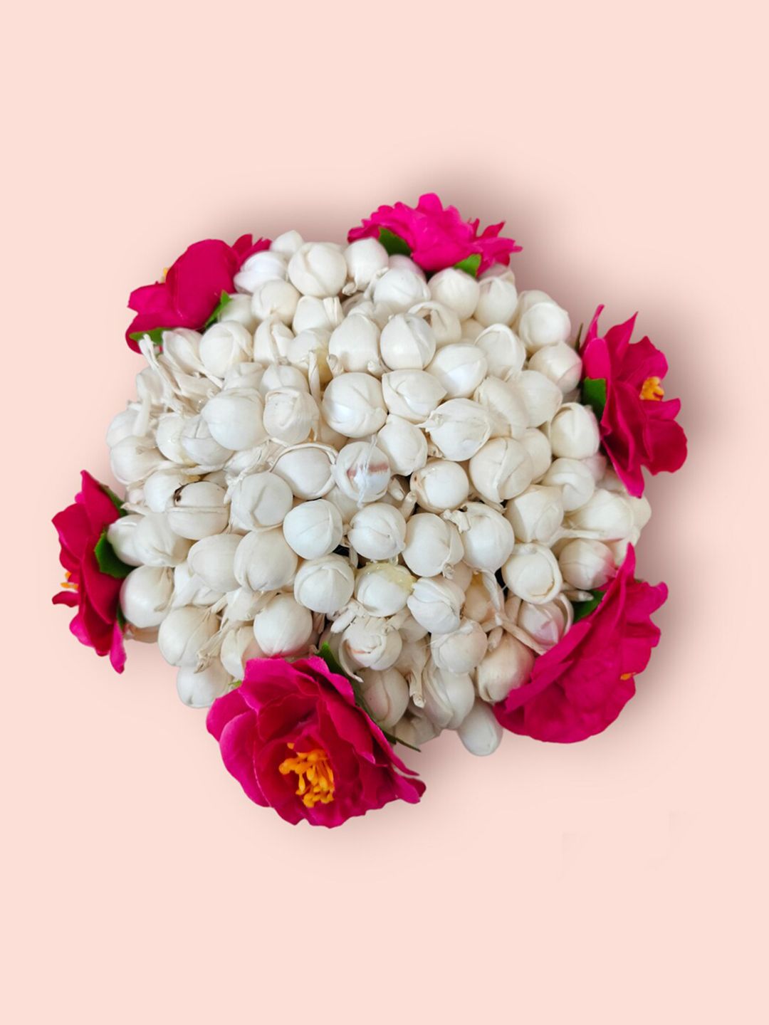 Hair Flare Women Pink & White Embellished Hair Accessory Set of-image-3