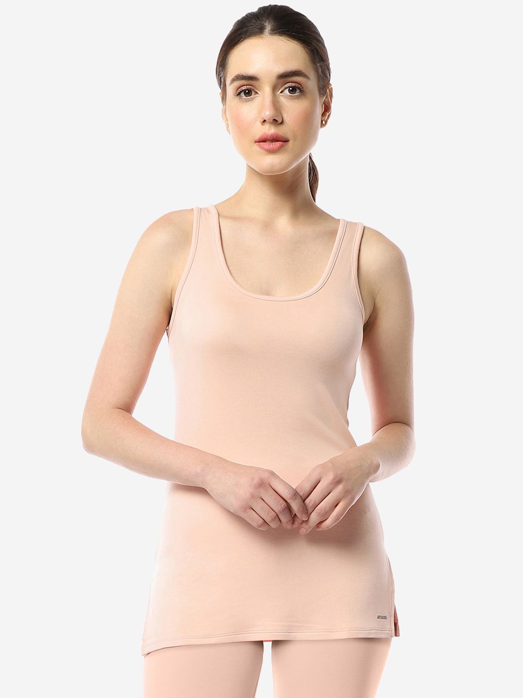 Amante Scoop Neck LuxeHeat Longline Thermal Top-picture-14