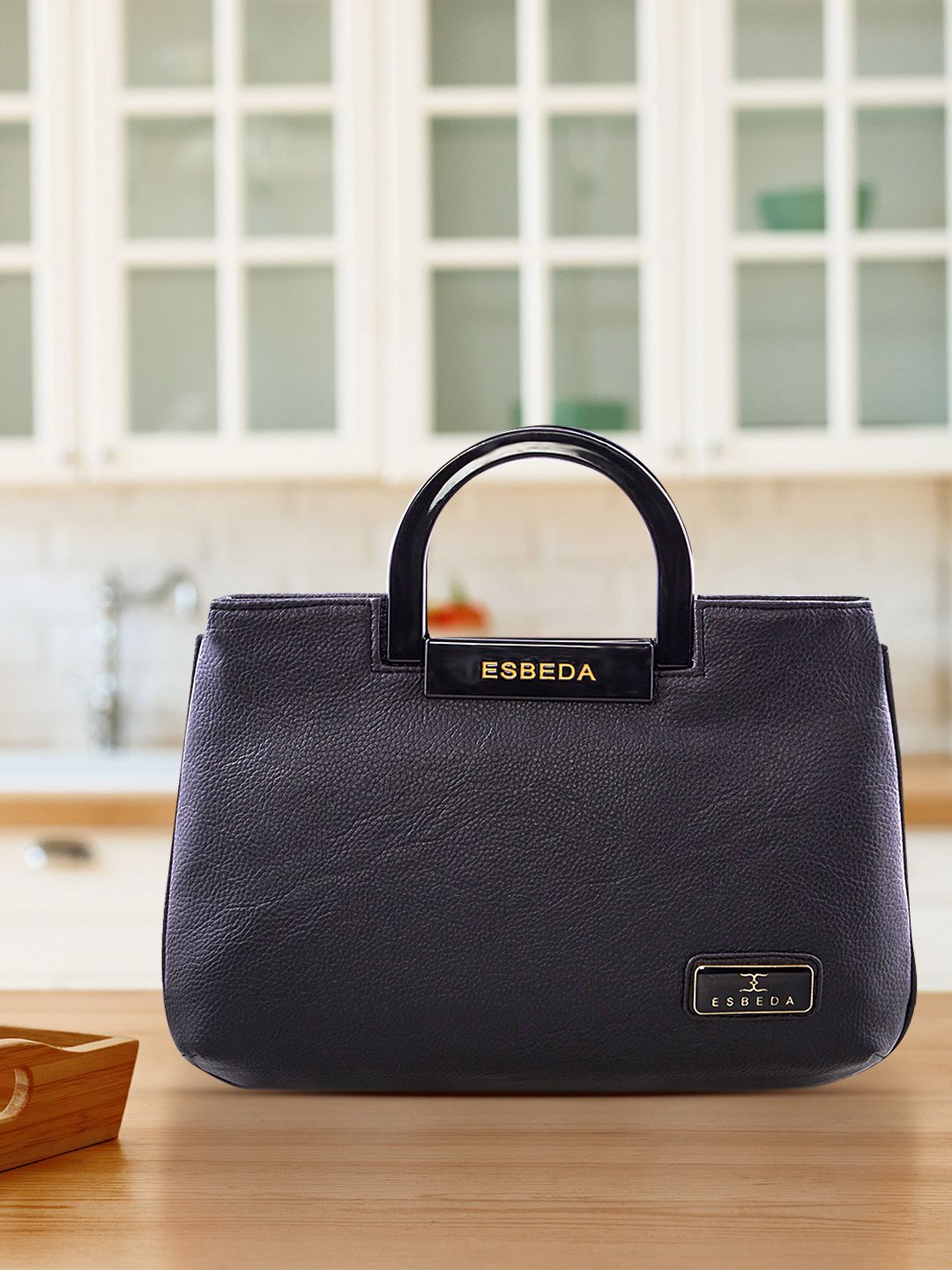 ESBEDA Black Solid Handheld Bag-picture-29