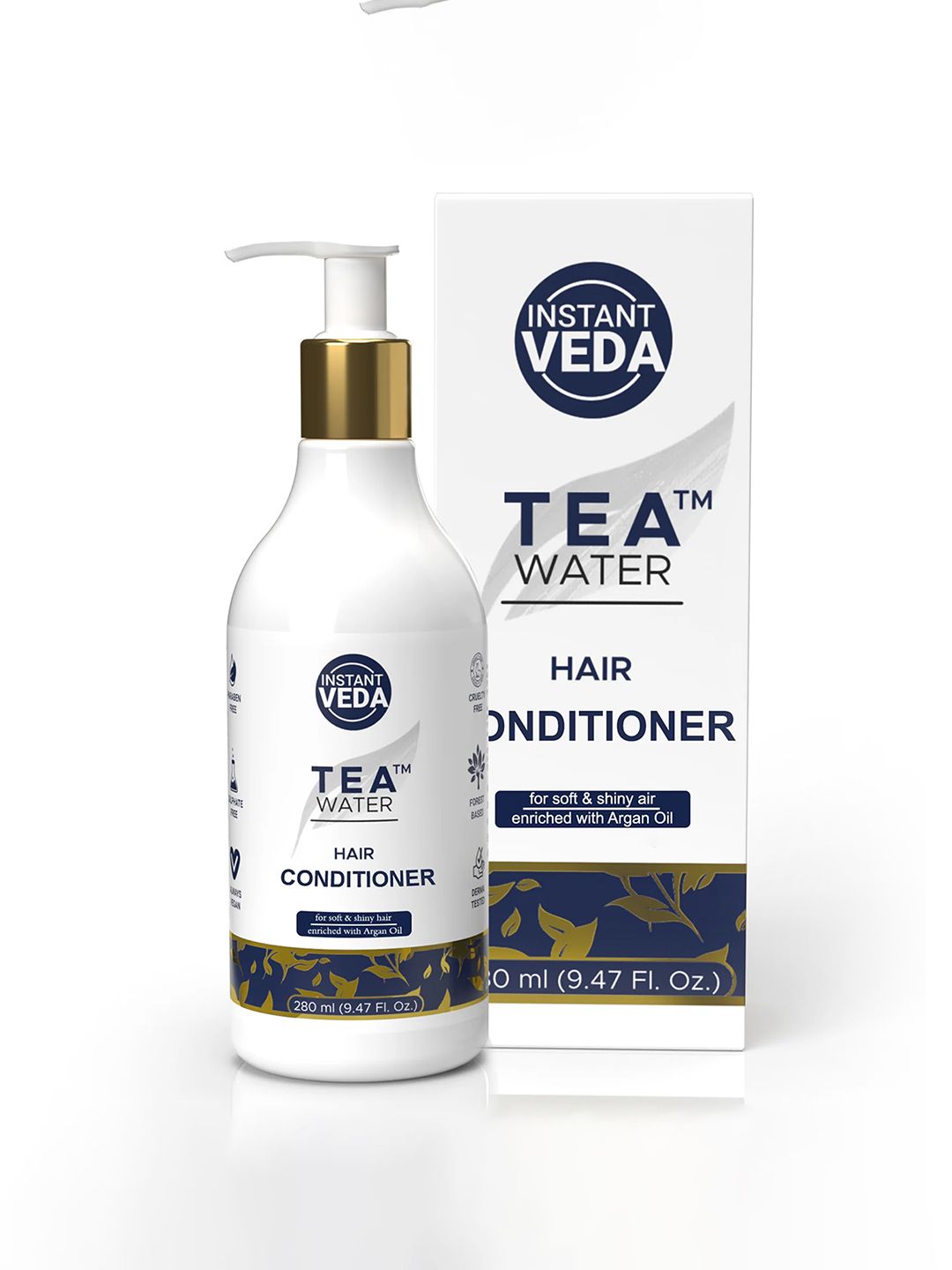 Instant Veda Tea Water Hair Conditioner For Soft & Shiny Hair 280ml-image-14