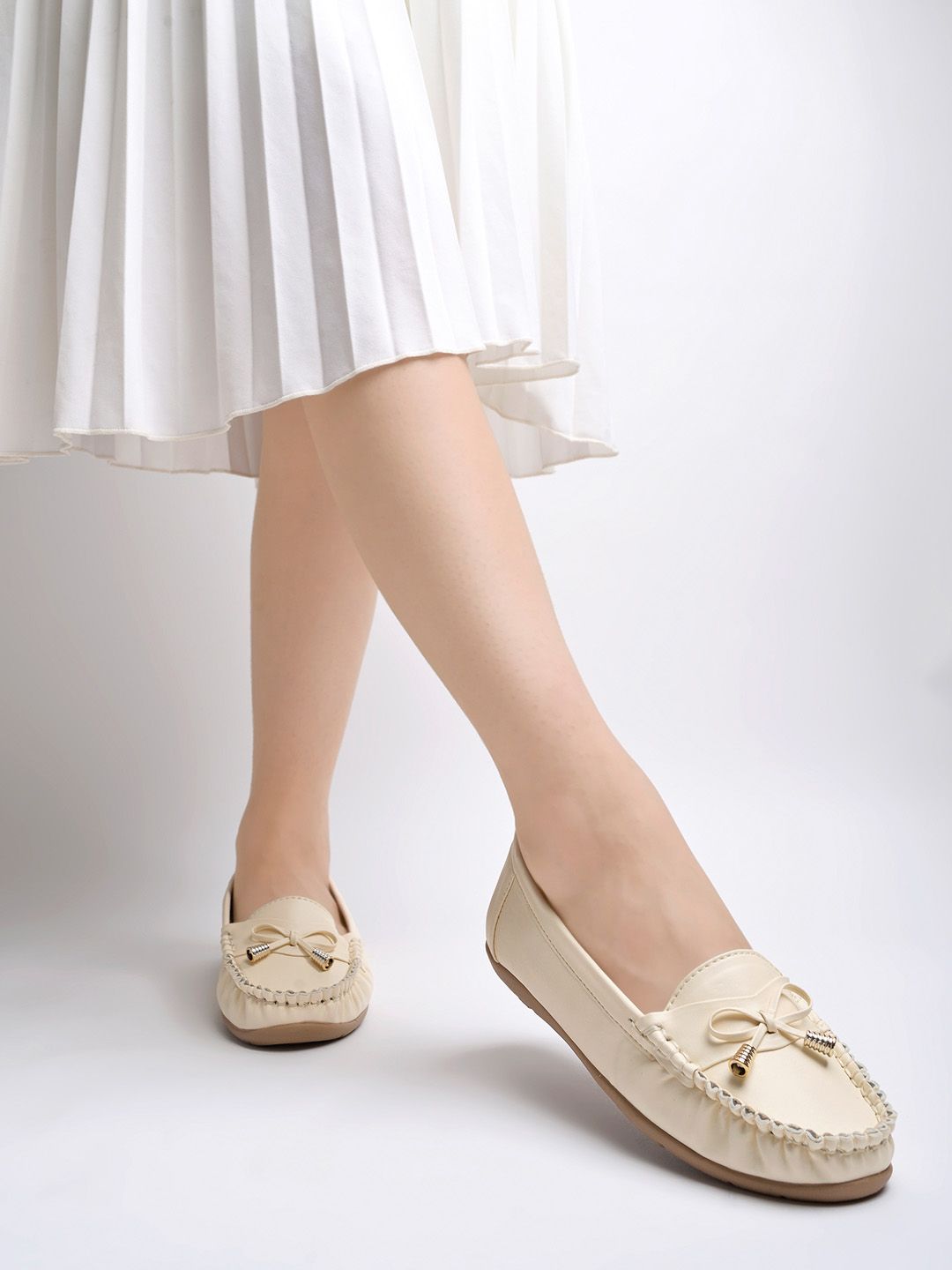Shoetopia Girls Ballerinas with Bows-picture-41