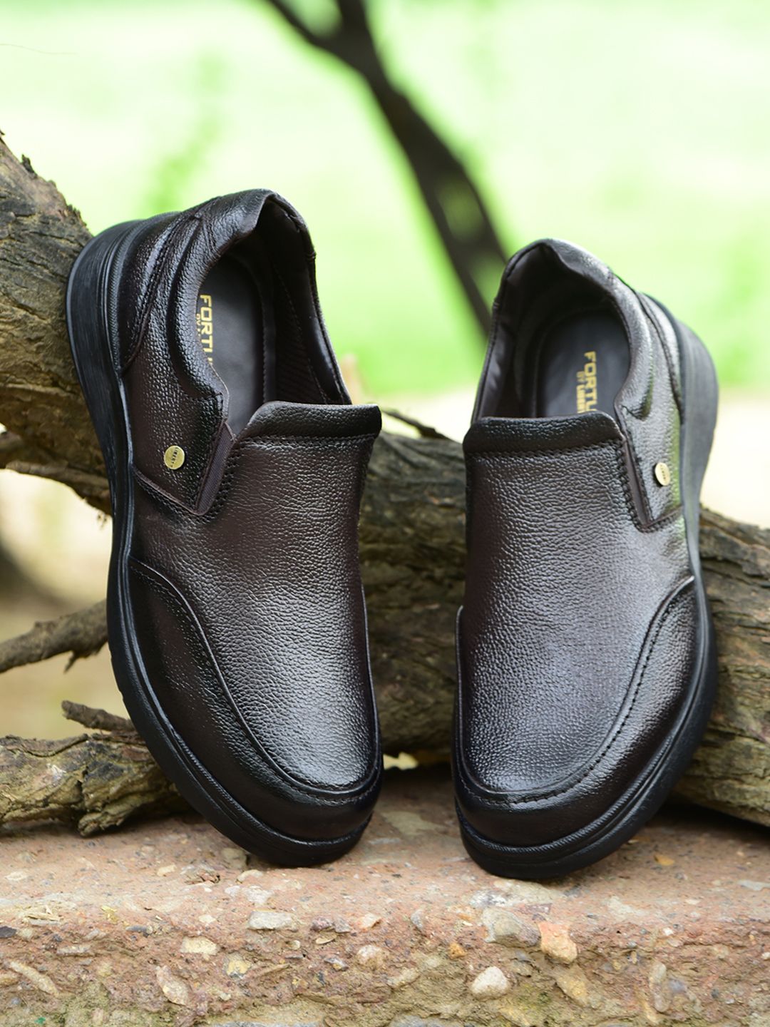 Liberty Men Elastic Slip On Formal Shoes-picture-29