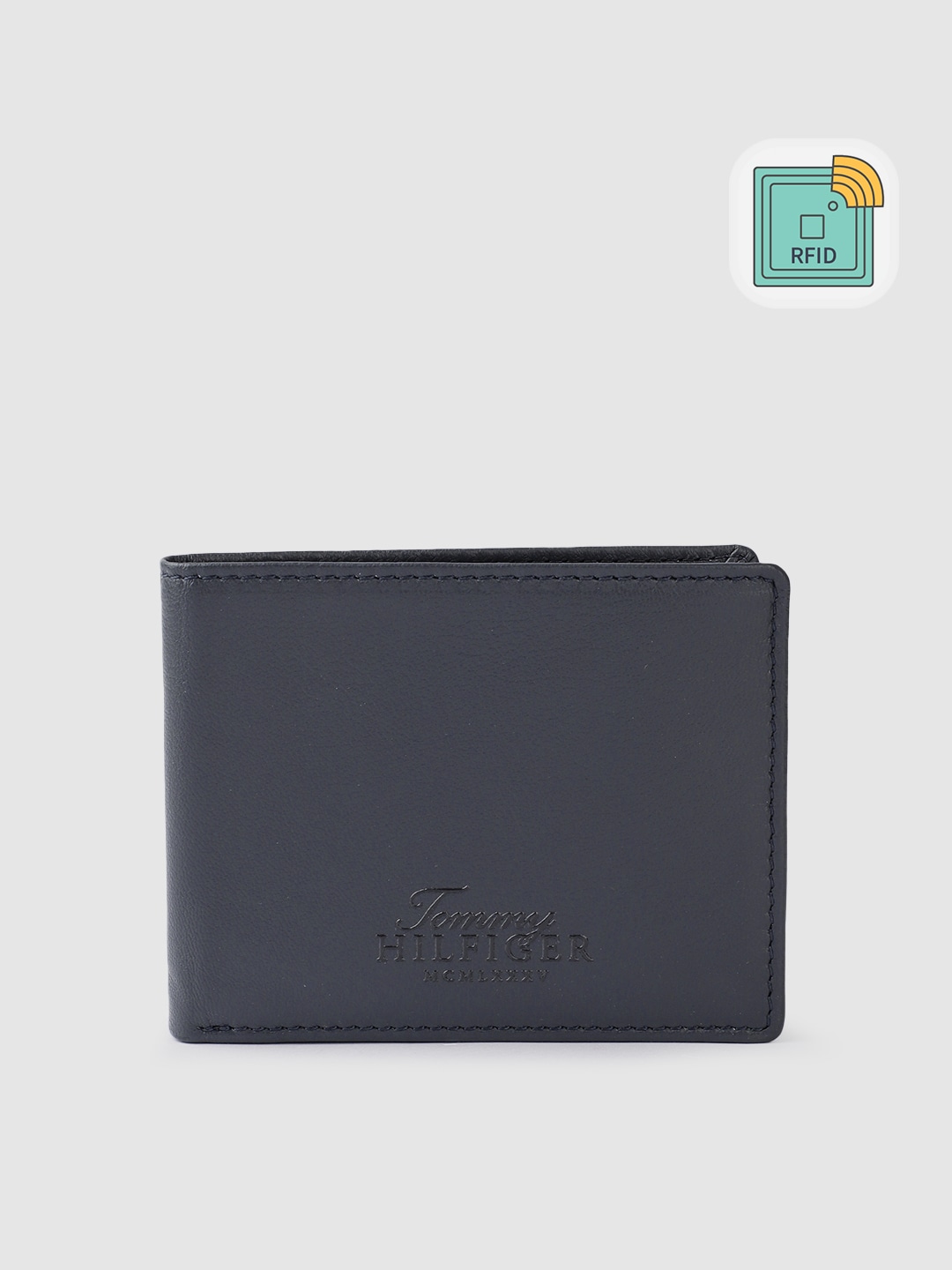 Tommy Hilfiger Men Leather Two Fold Wallet
