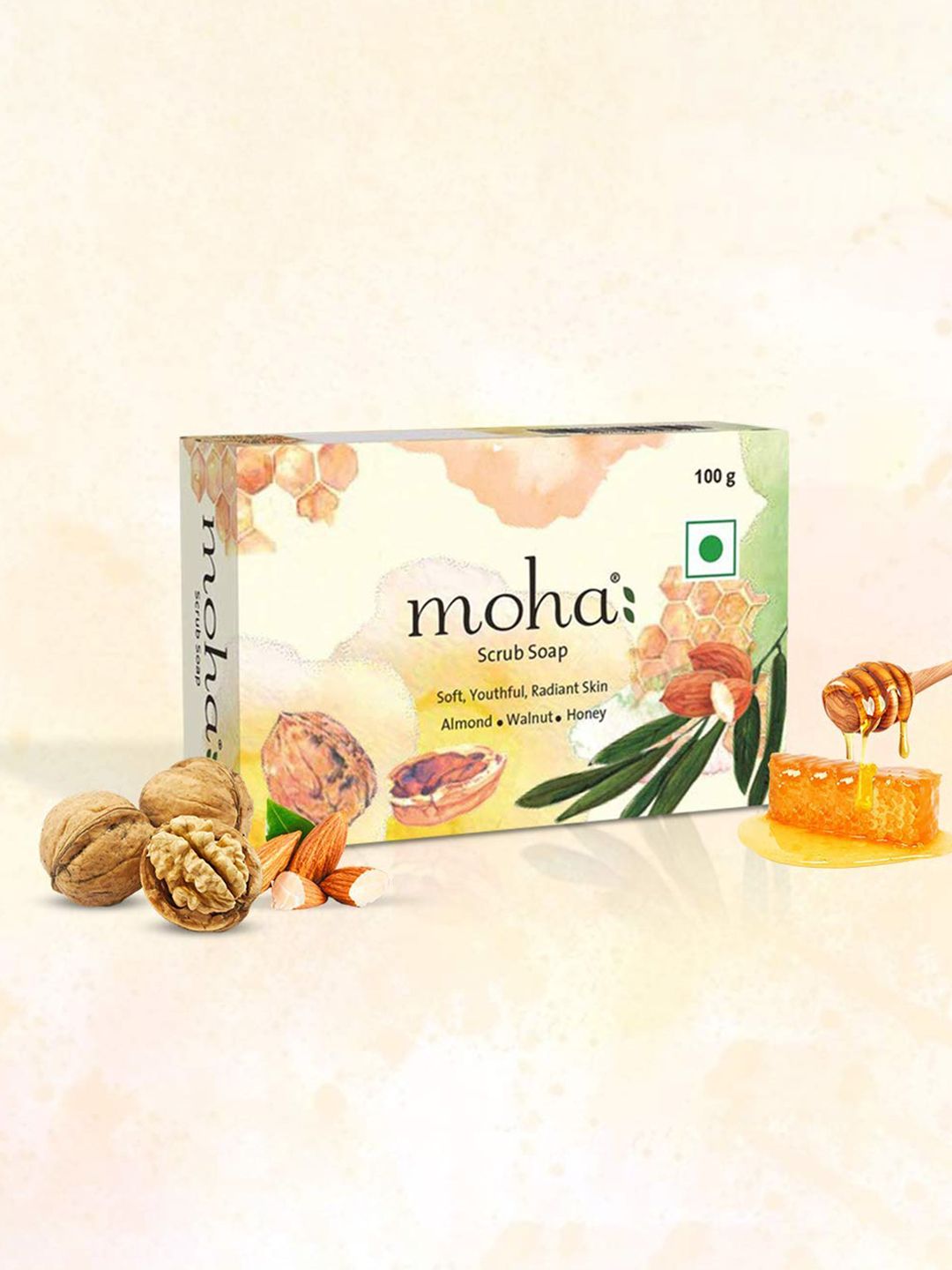 moha Set of 6 Scrub Soap Bathing Bar - 100gm Each-image-35