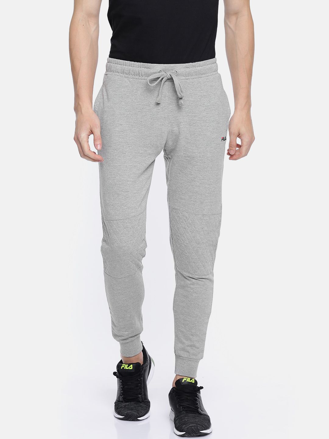 Fila Grey Melange Track Pant for men price - Best buy price in India ...