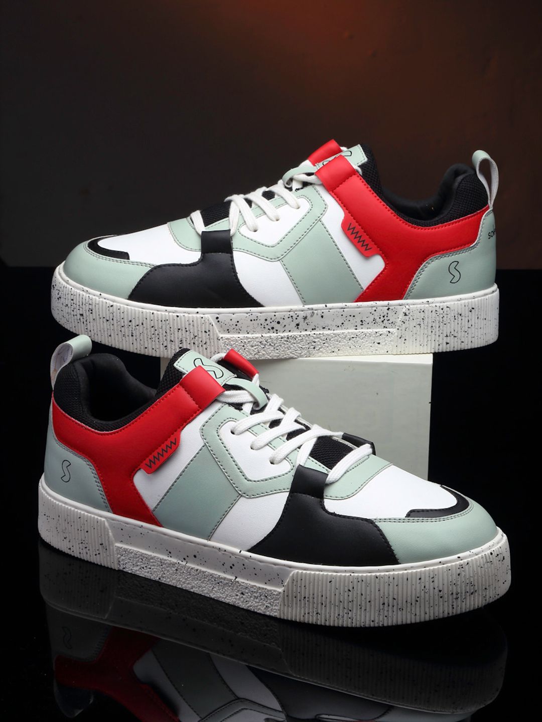 Solethreads Sneakers Solethreads Best High Sole Shoes Solethreads Men  Colourblocked Memory Foam Insole Anti-Skid Sneakers