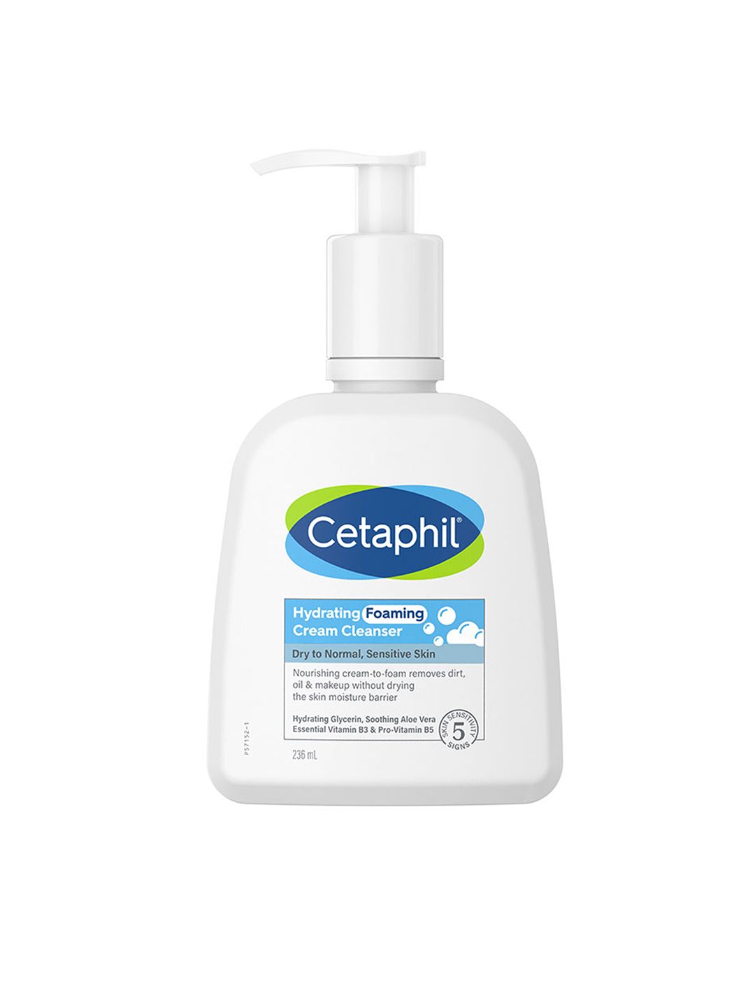Cetaphil Hydrating Foaming Cream Cleanser with Aloevera & Vitamin B3 - 236 ml-image-36
