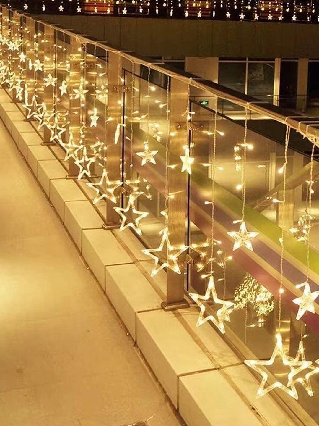 The Purple Tree Yellow Star String Lights-picture-29