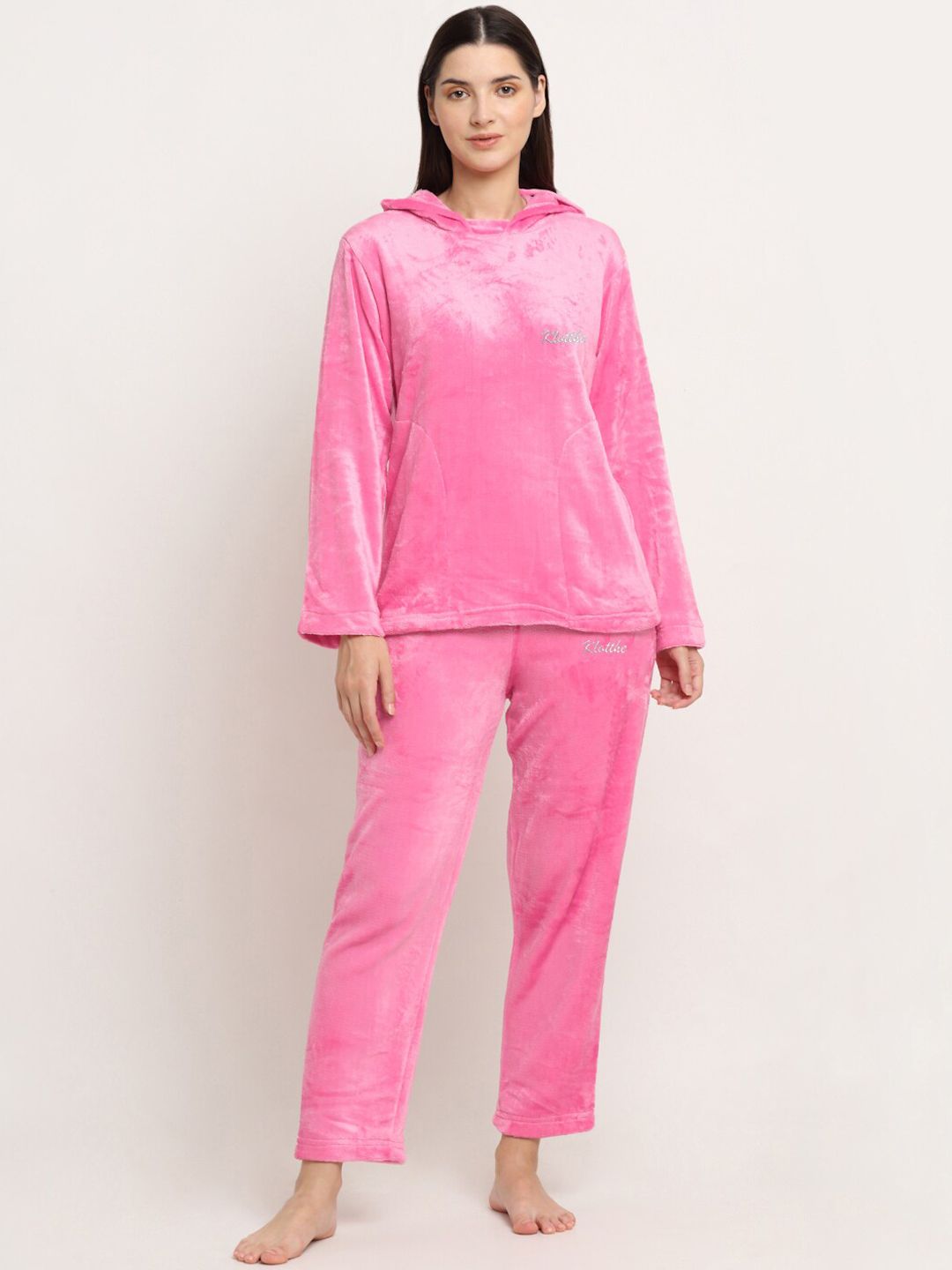 KLOTTHE Hooded Woolen Night Suit-picture-12