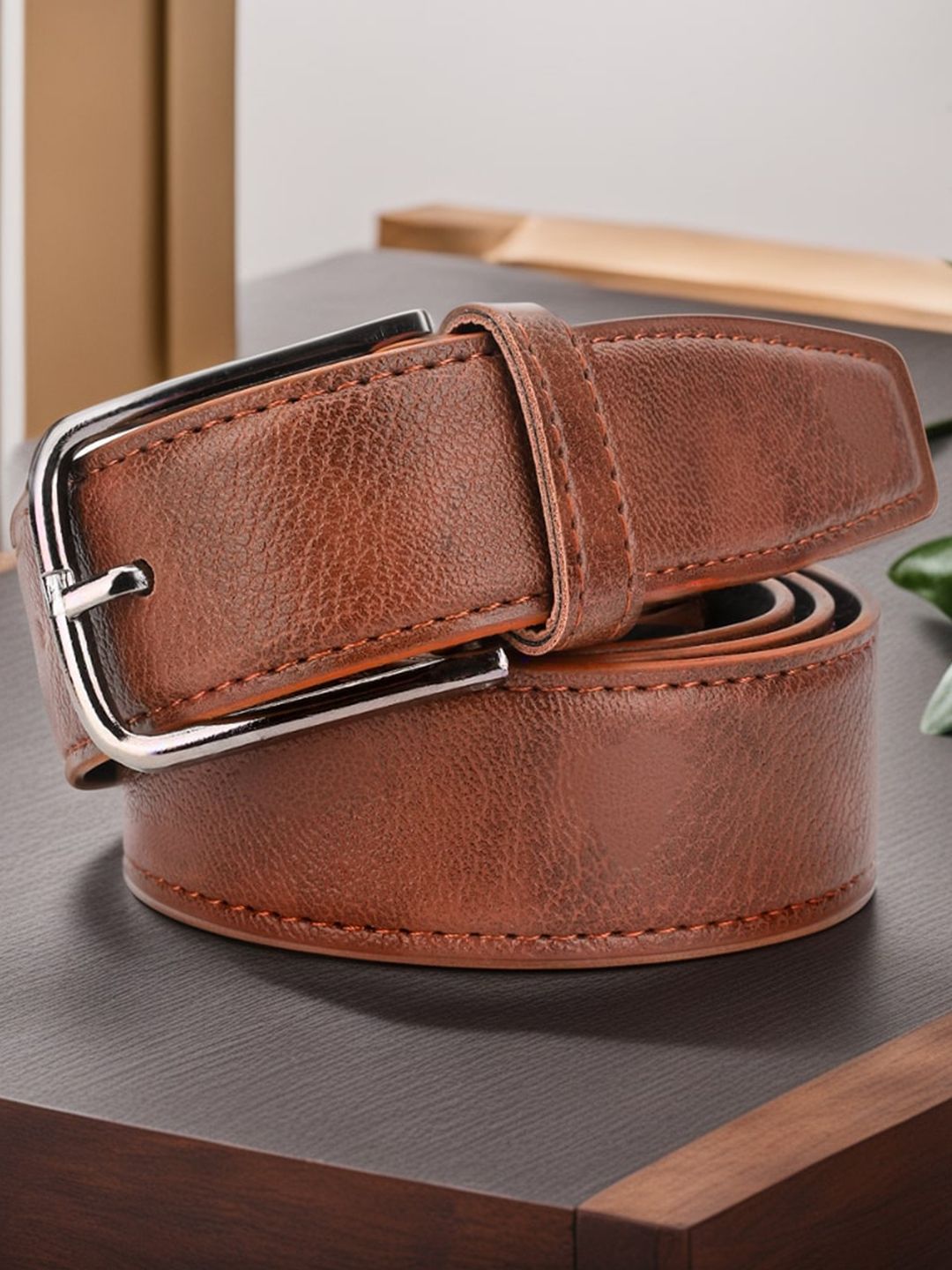 Kastner Men Textured Formal Belt-picture-23