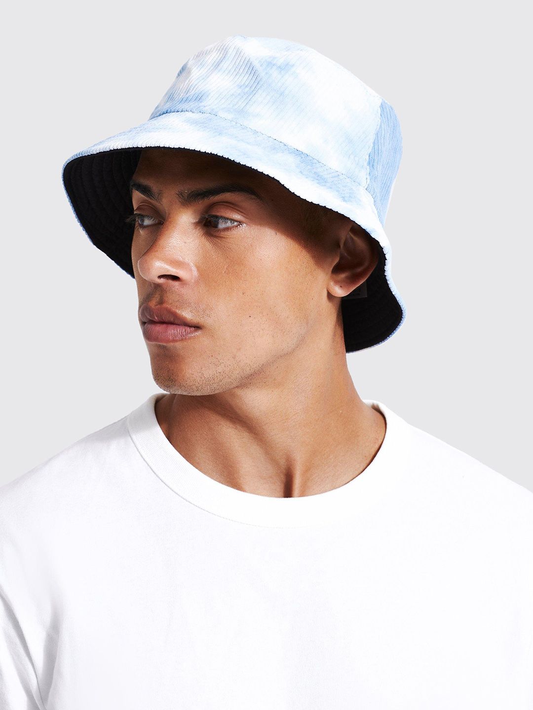 boohooMAN Tie & Dye Print & Textured Bucket Hat-picture-27