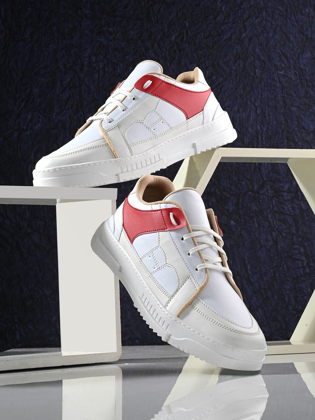 Louis Vuitton Red Casual Shoes for Men for sale