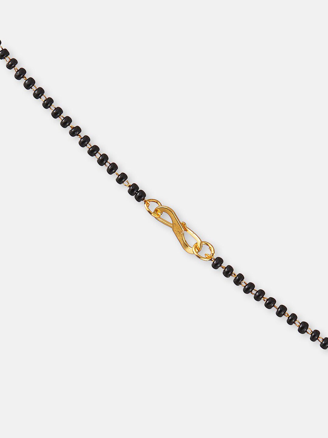 ATIBELLE Set of 2 Gold Plated Mangalsutra & Earrings