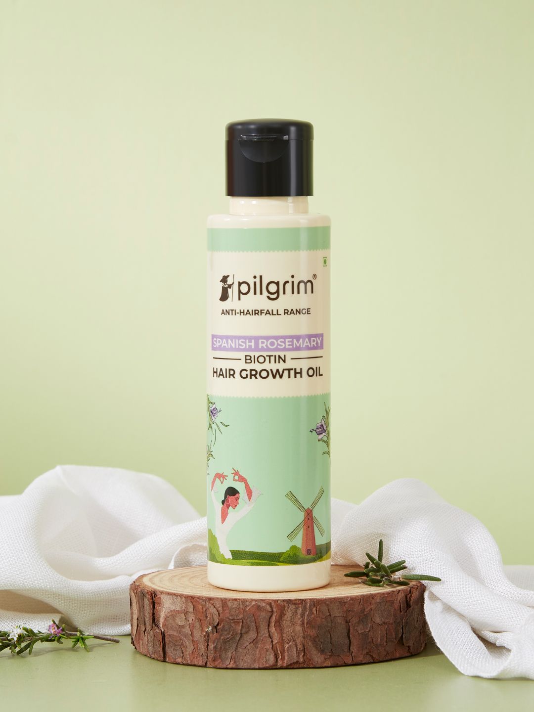 Pilgrim Spanish Rosemary & Biotin Growth Oil  - 100ml-picture-39