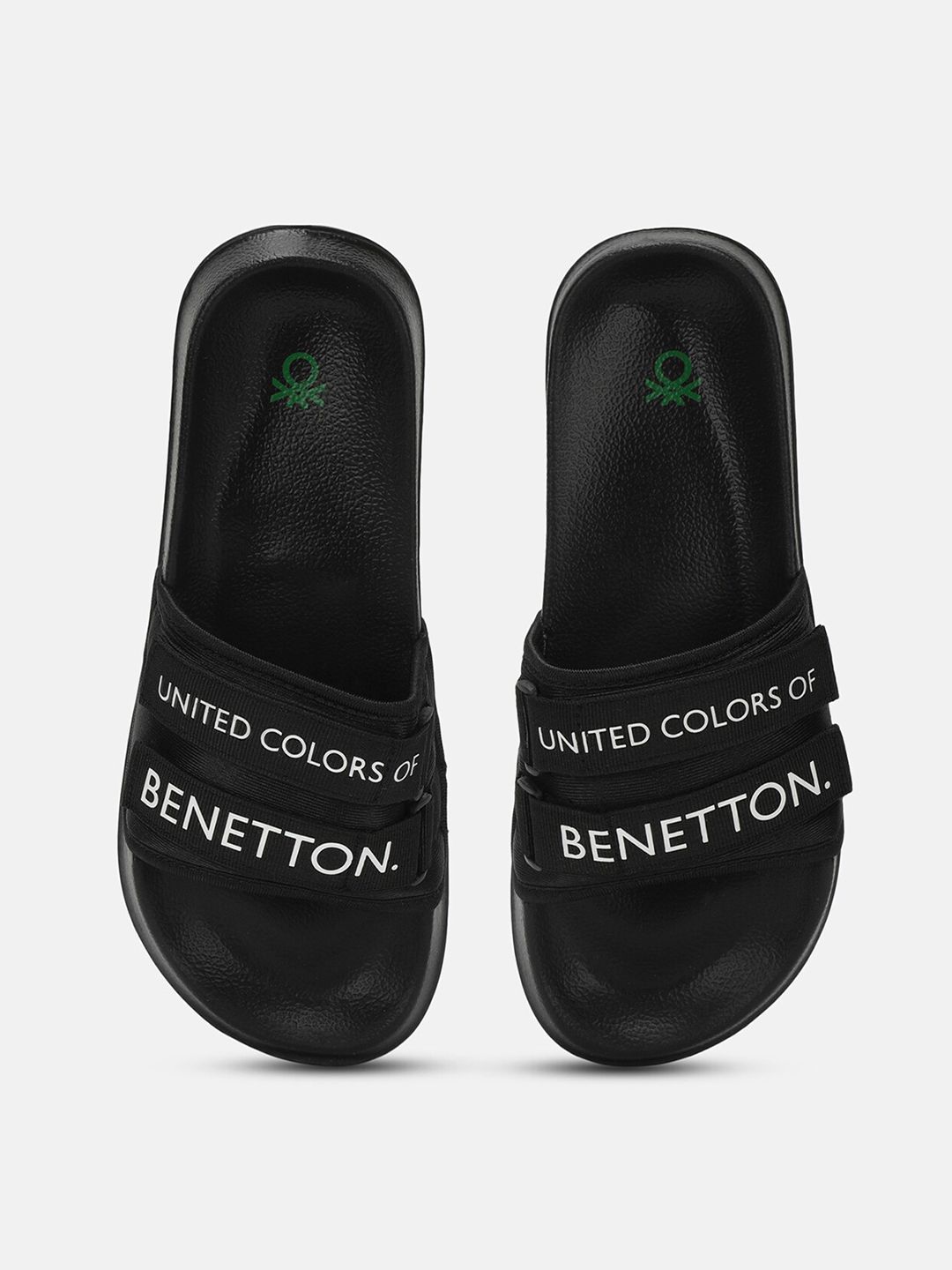 United Colors of Benetton Men Printed Sliders Price History