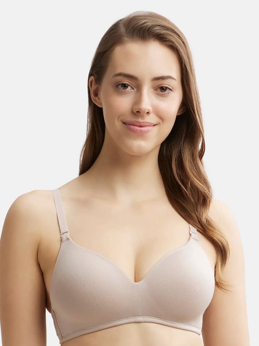 Jockey Full Coverage Lightly Padded Modal T-shirt Bra With Anti Microbial-picture-51