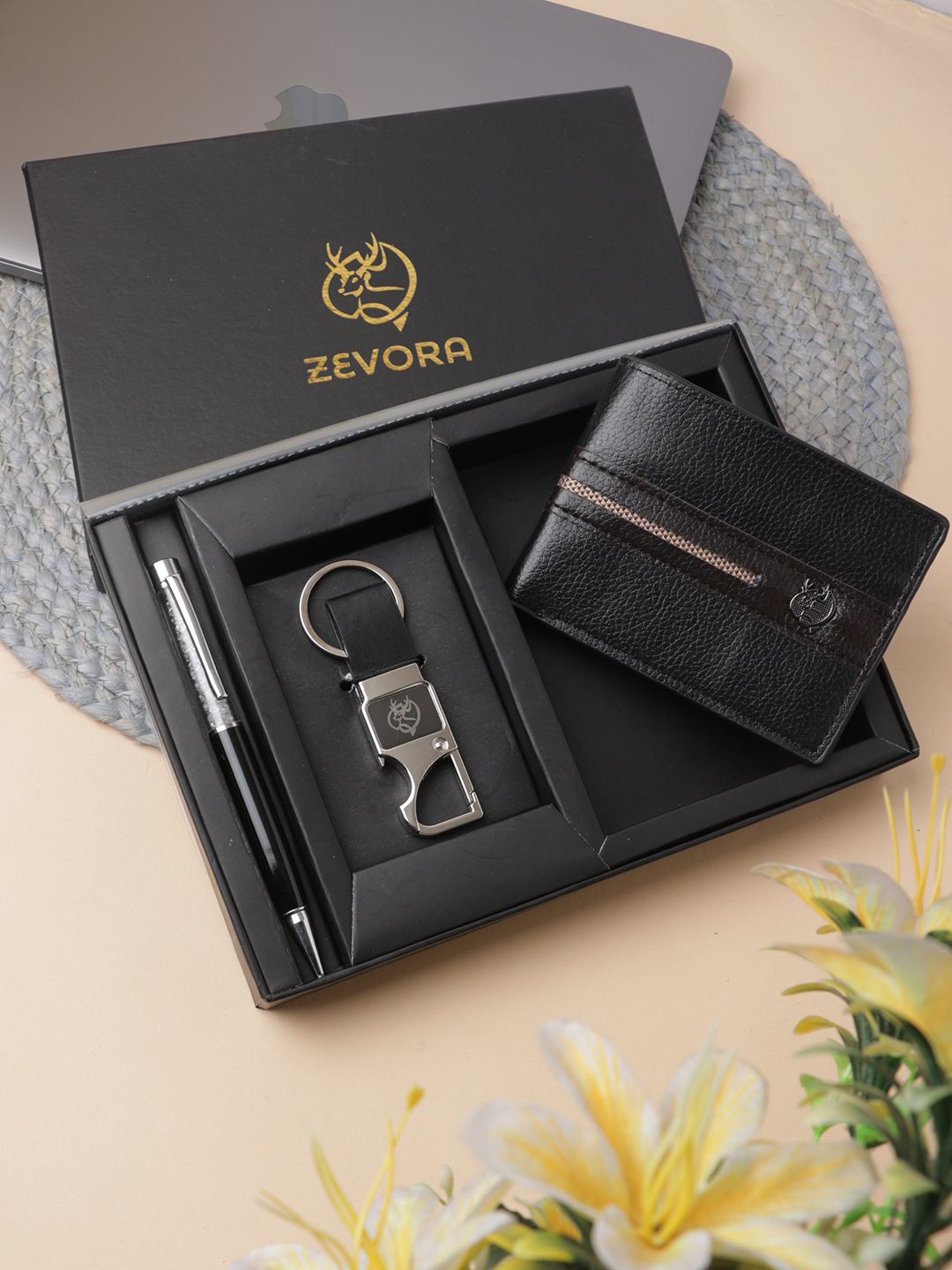 ZEVORA Men Leather Accessory Gift Set-picture-55