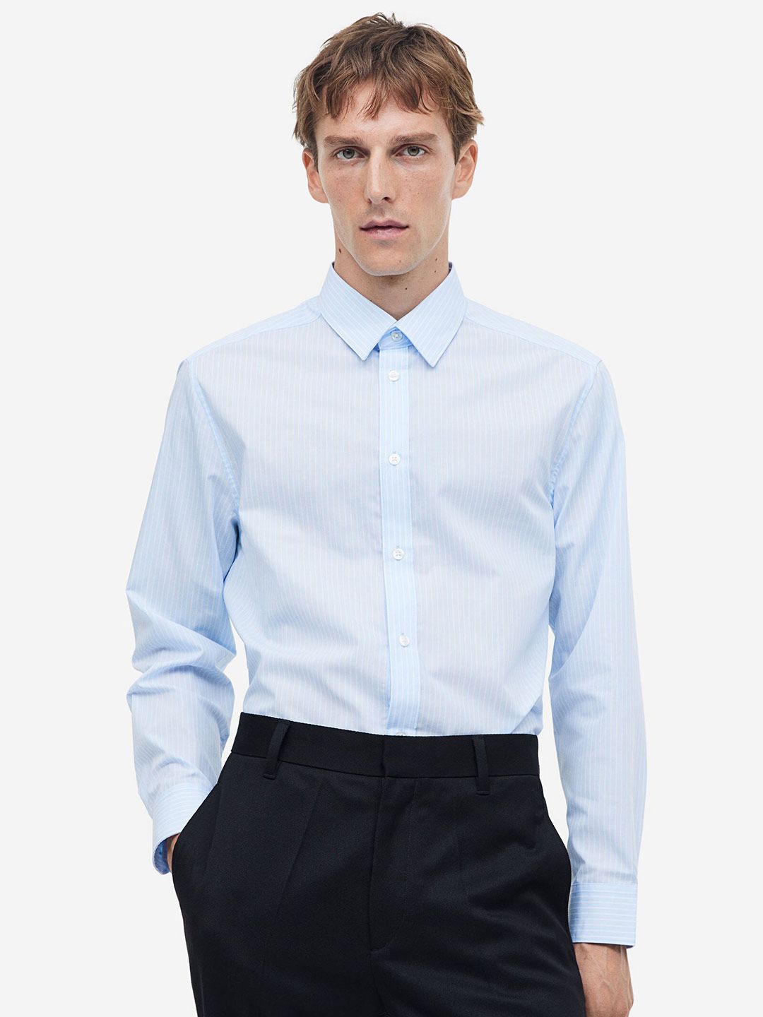 Easy iron hotsell shirt h&m