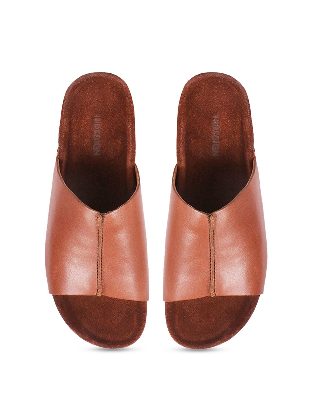 Hidesign CANCUN Leather Open Toe Flats-image-1