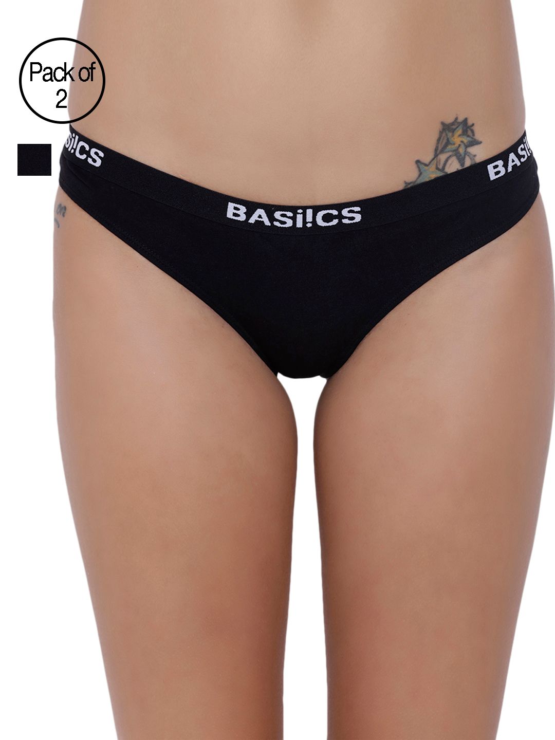 BASIICS by La Intimo Women Pack of 2 Briefs BCPBR080B022-picture-39