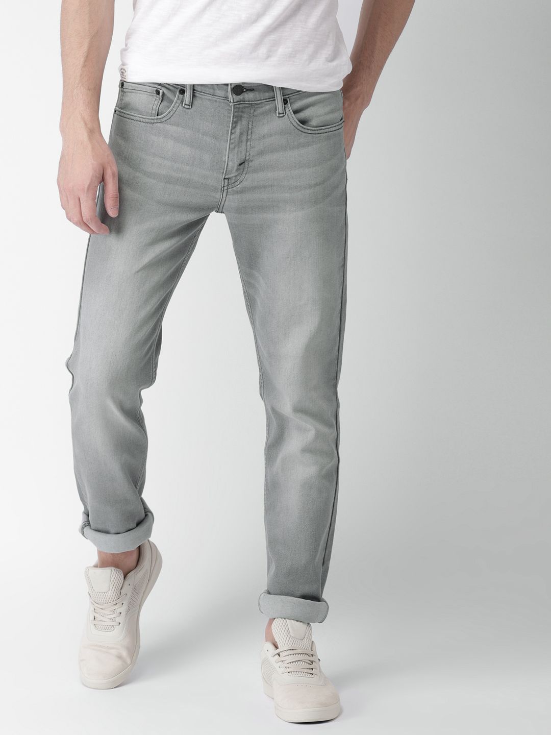 Levis Grey Slim Fit Jeans for men price Best buy price in India