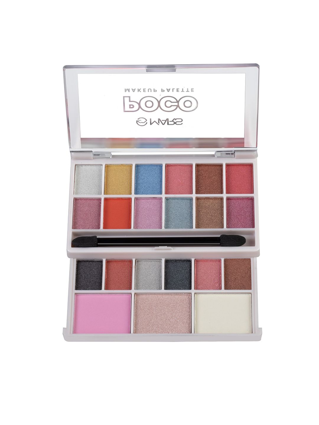 MARS Poco Face Makeup Eyeshadow With Highlighter Blusher and Compact - 20g - 01-image-33