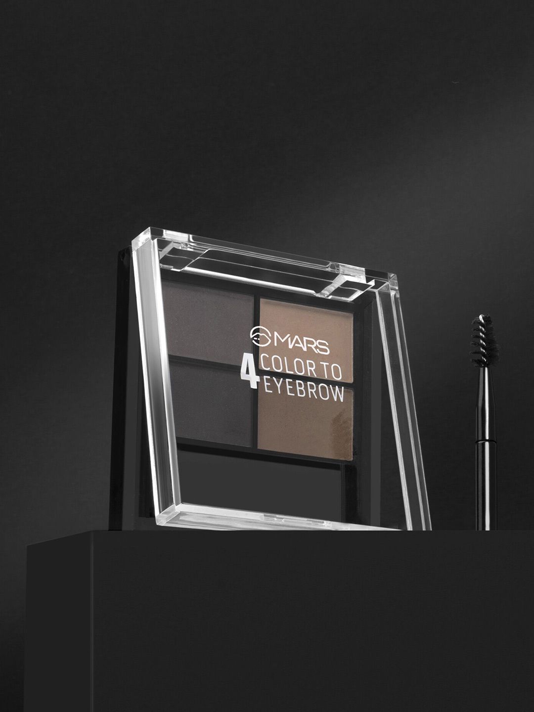 MARS Instant Eyebrow Powder Cake Palette With Brush - 8g - 08-image-35