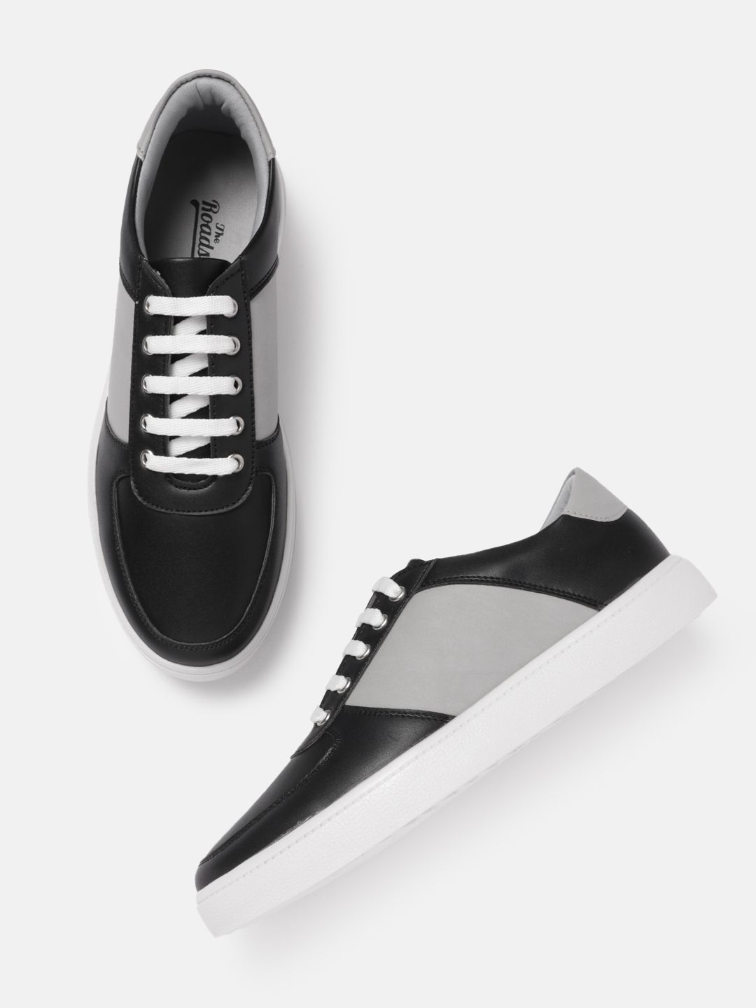 Roadster Women Round Toe Colourblocked Sneakers-picture-27