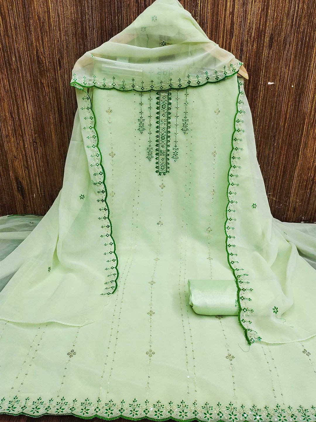 KALINI Embroidered Unstitched Dress Material-picture-32