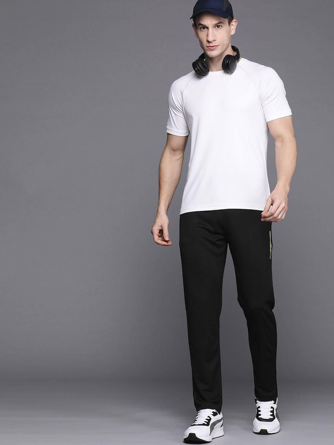 HRX by Hrithik Roshan Men Rapid-Dry Running Track Pants