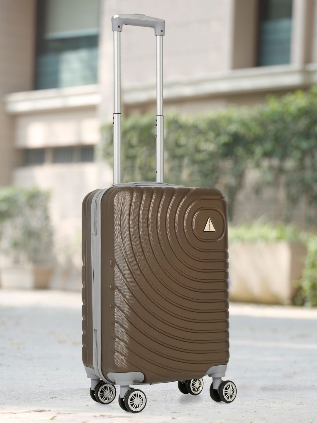 Teakwood Leathers Hard-Sided Cabin Trolley Suitcase-image-7