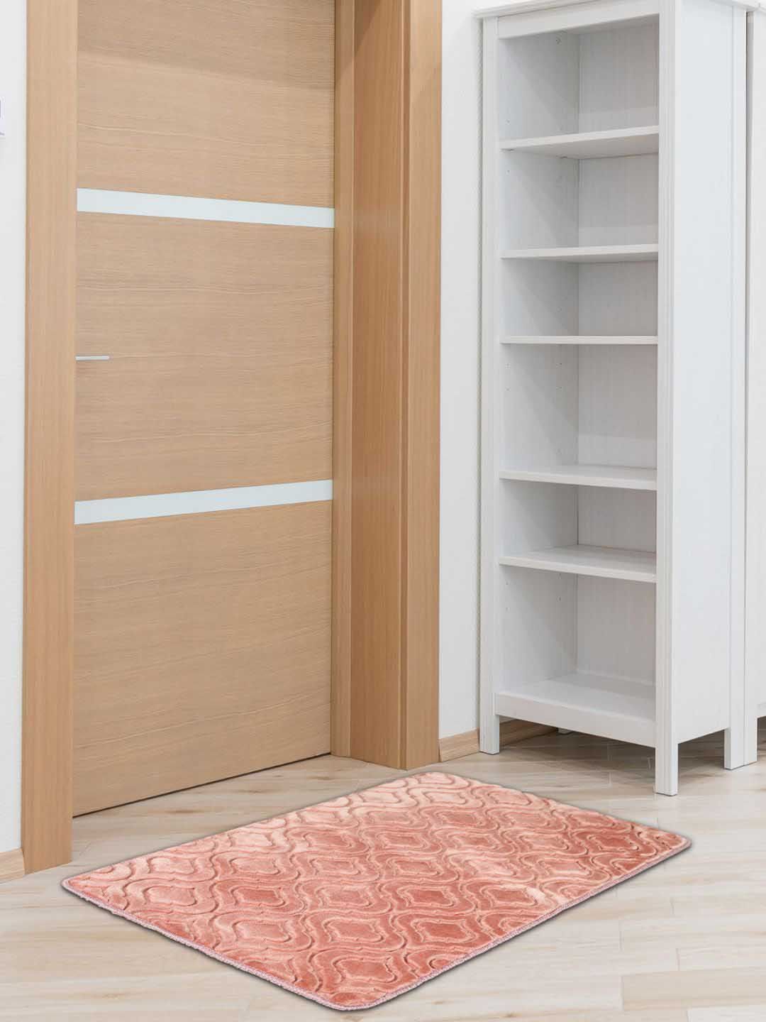Black gold Orange Self-Designed Microfiber Anti-Skid Doormats-image-30