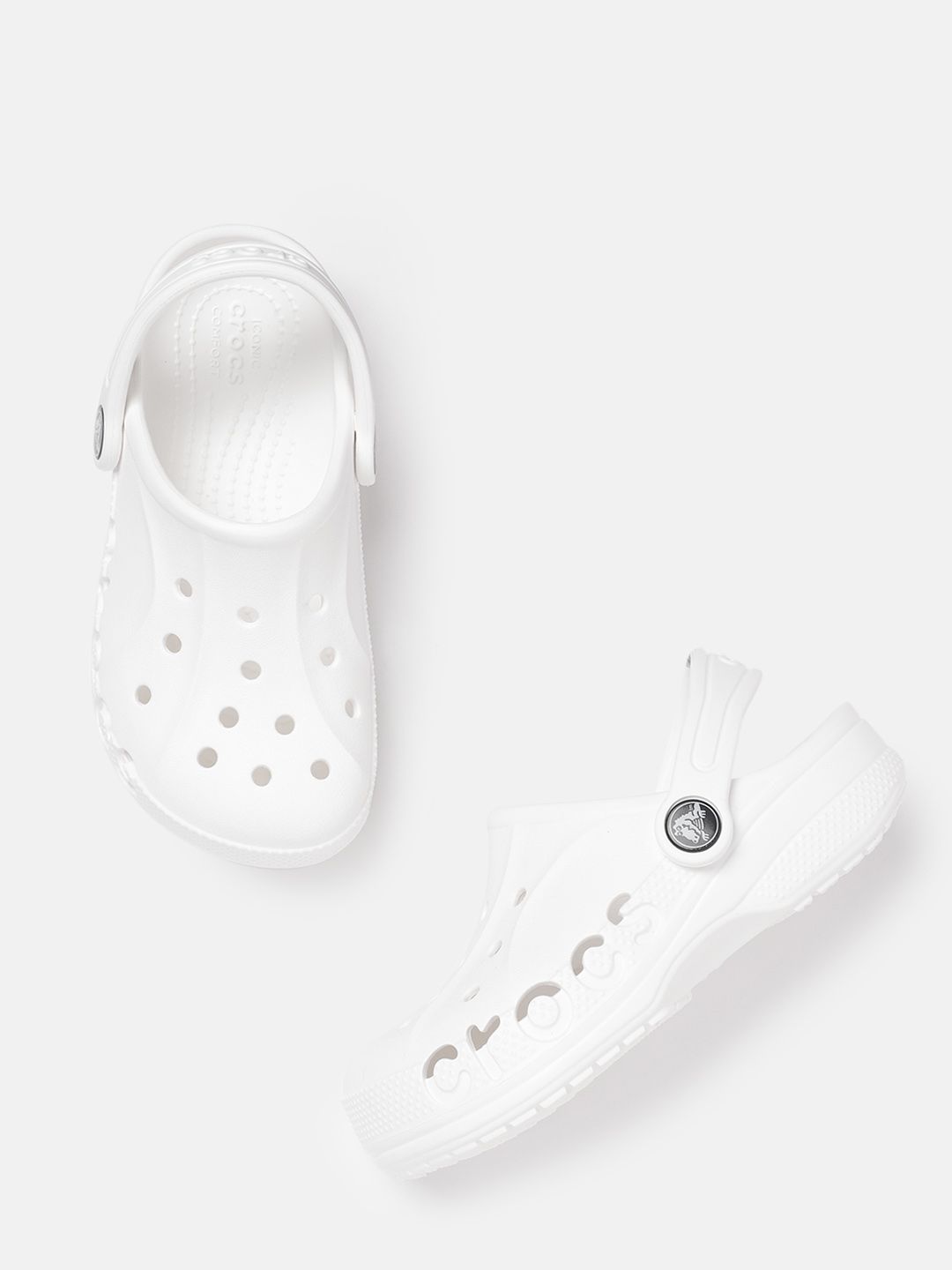 Crocs Kids Solid Clogs with Backstrap-picture-22