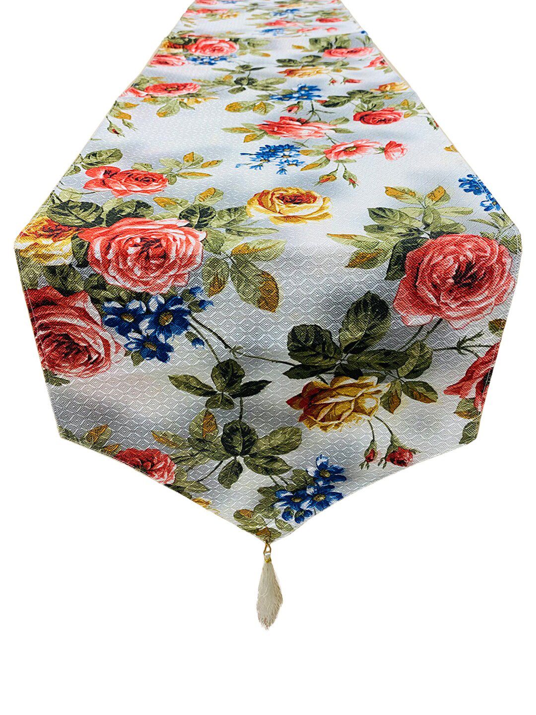 Kuber Industries Blue & Red Printed Table Runner-picture-38