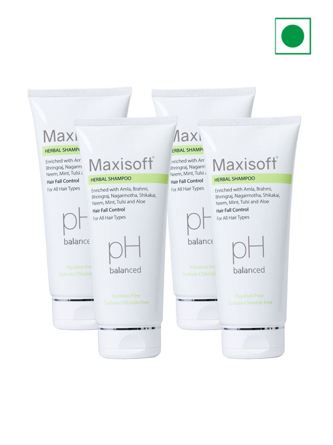 Maxisoft Set Of 4 Herbal Shampoo 100ml Each-image-24