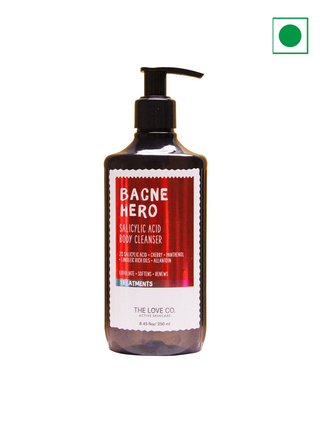 The Love Co Bacne Hero Exfoliating Body Cleanser With 2% Salicylic Acid - 250ml-picture-48