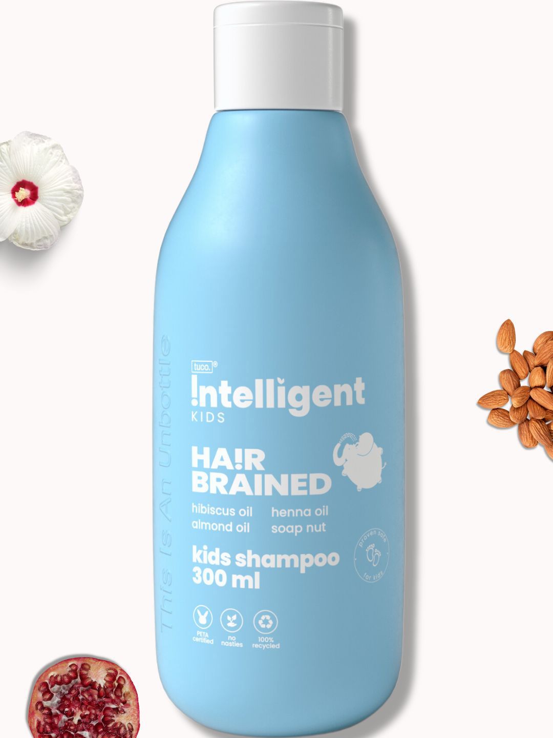 Tuco Intelligent Kids Hair Brained Mild Shampoo with Soapnut & Henna - 300 ml-image-17