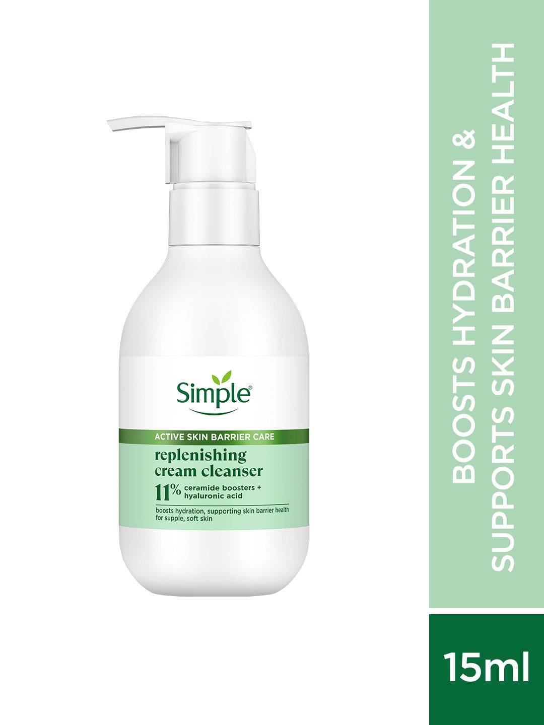 Simple Active Skin Barrier Care Replenishing Cream Cleanser with Ceramide Boosters - 150ml-image-26
