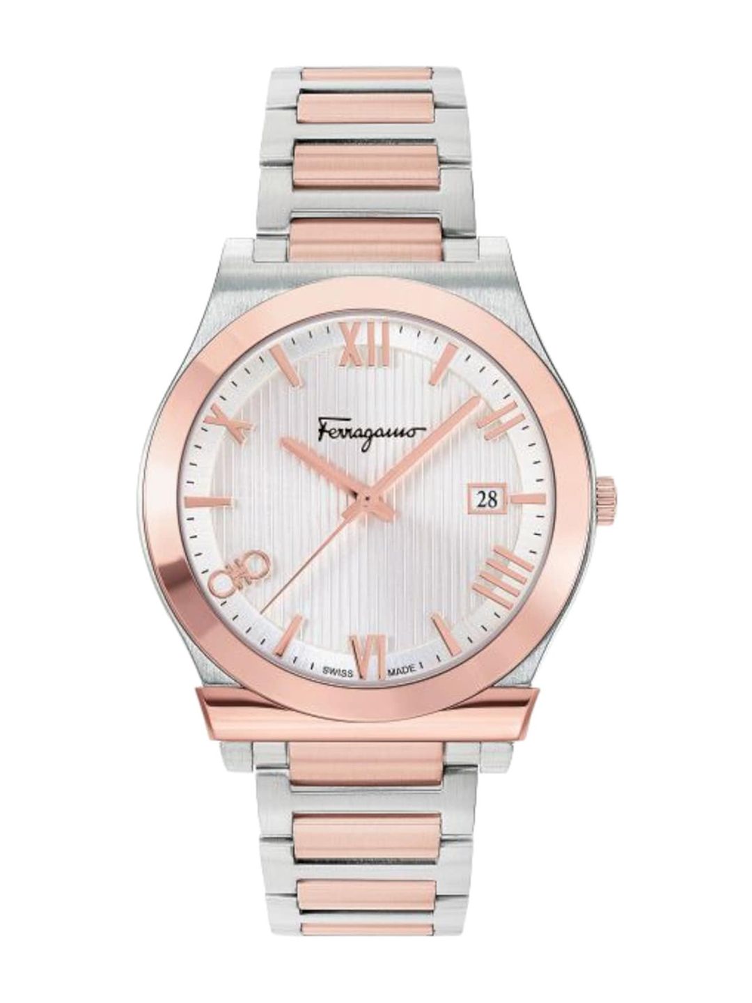 Ferragamo Men Stainless Steel Bracelet Style Straps Analogue Watch SFKM00523-picture-17