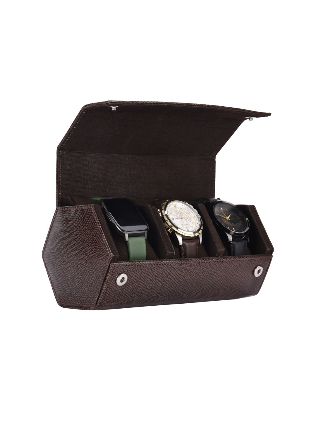 essart Textured 3-Slot Watch Organiser-picture-14