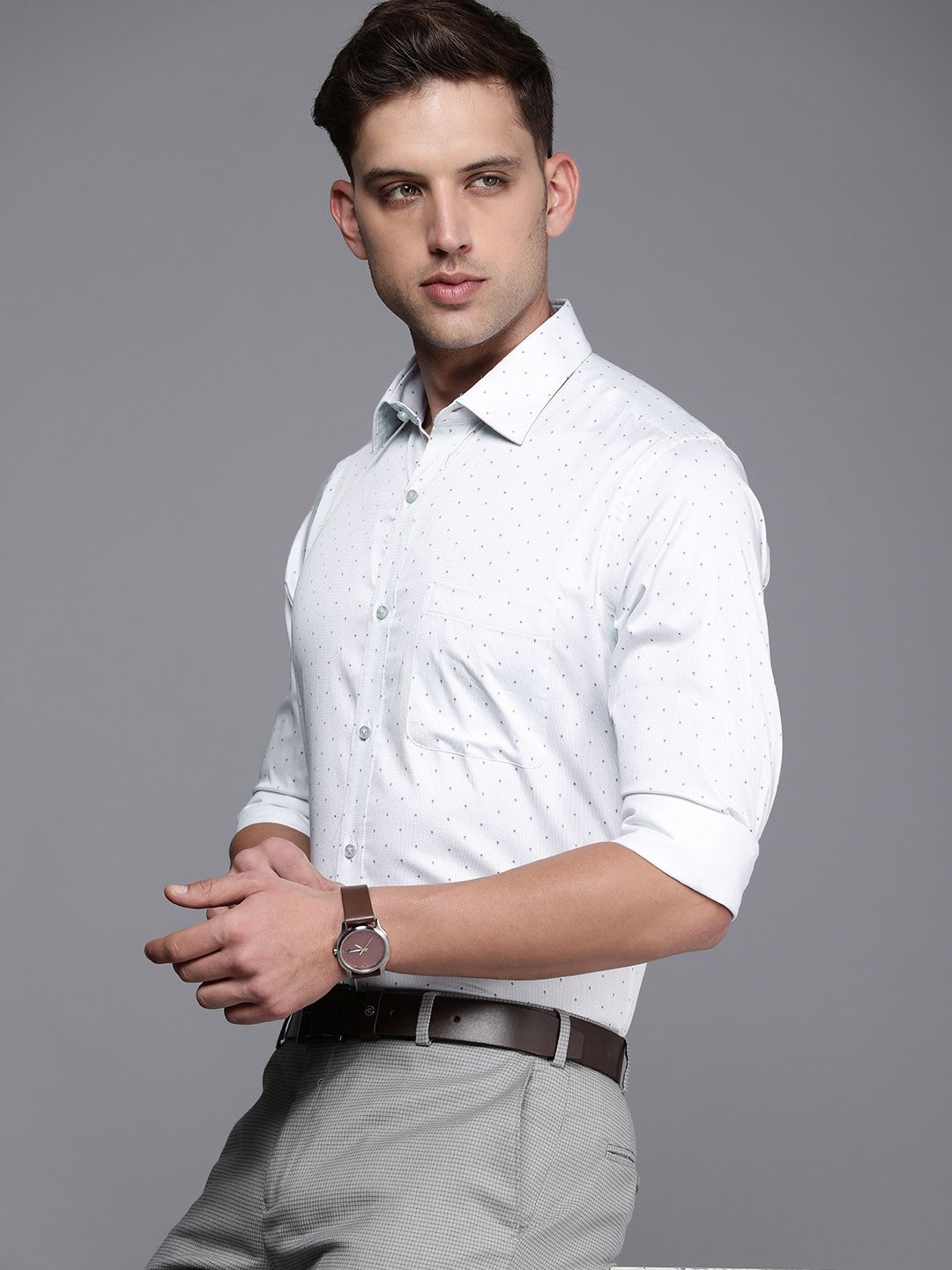 Raymond slim best sale fit shirts