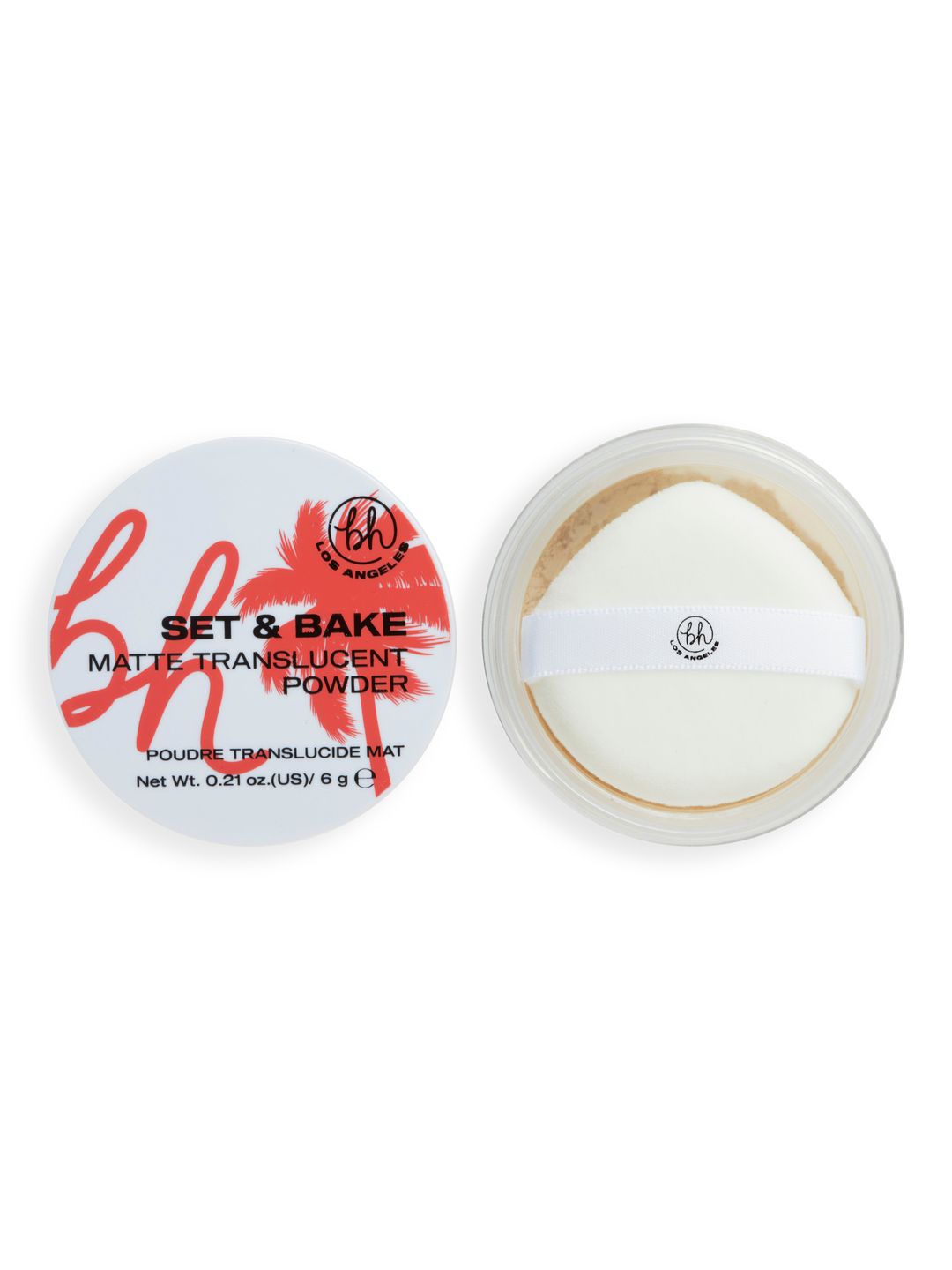 BH COSMETICS Los Angeles Set & Bake Matte Translucent Powder 6 g - Banana Light-image-30