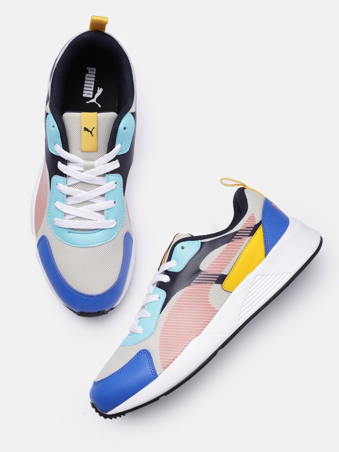 Puma Men Colourblocked Sneakers-picture-23