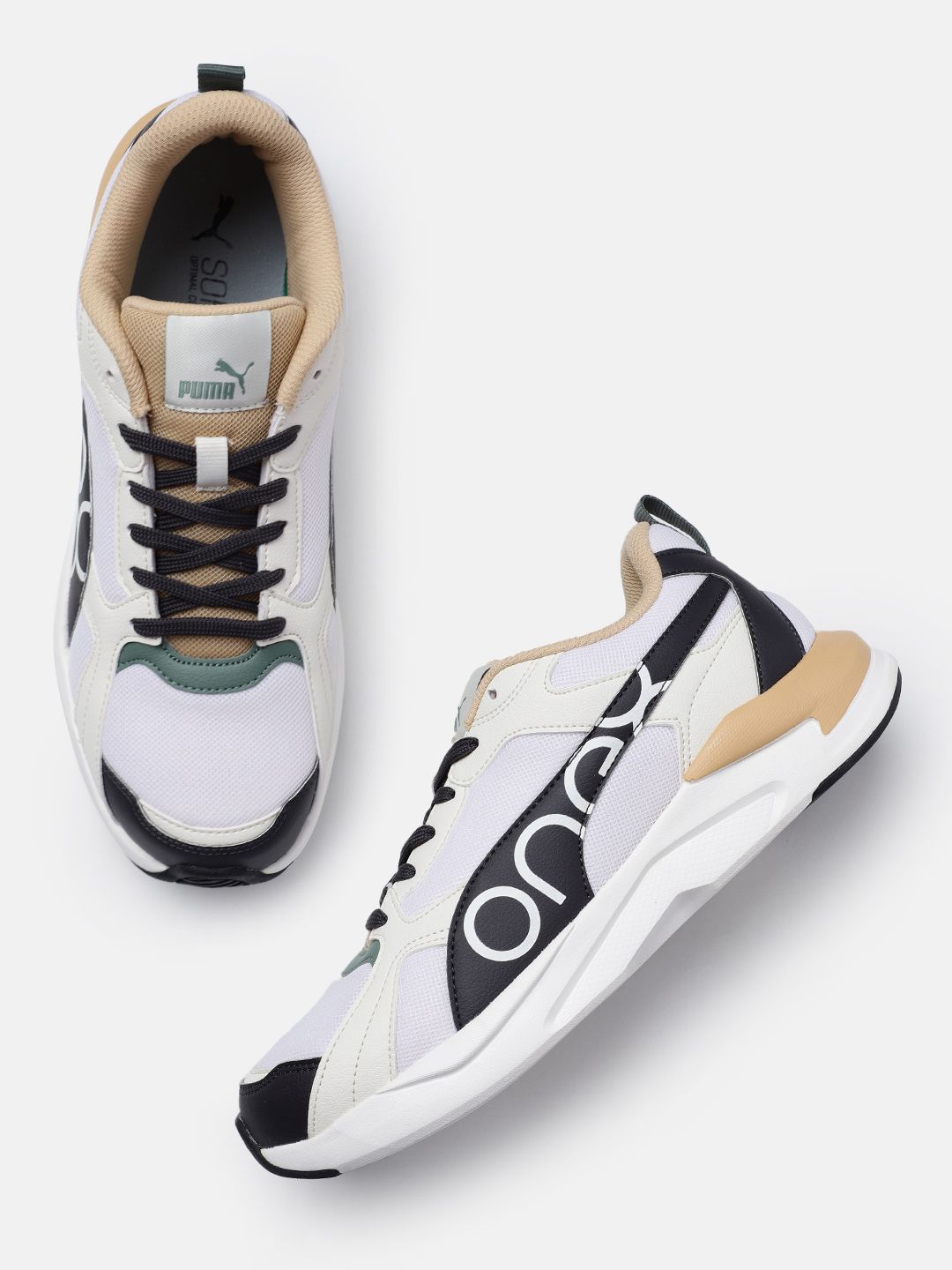 one8 x PUMA Men X-Ray Declan Textured Sneakers