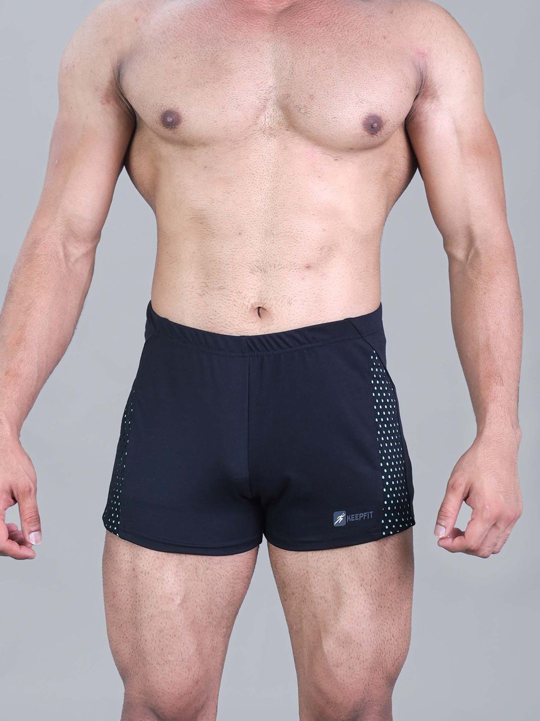 Keepfit Men Mid-Rise Breathable Swim Trunks-picture-30