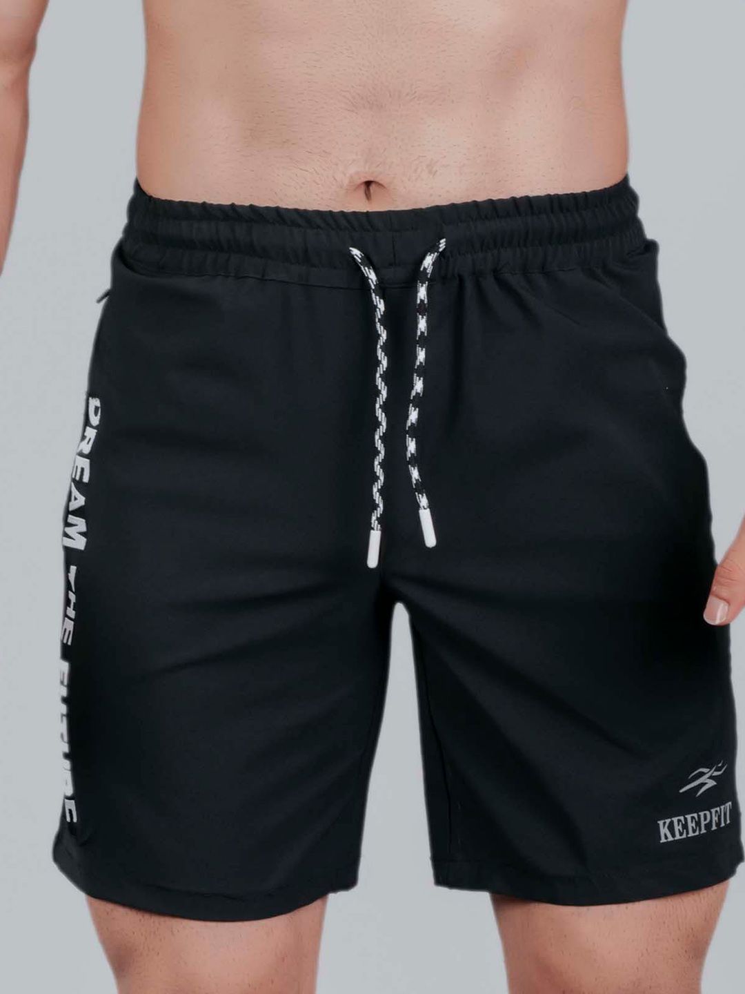 Keepfit Men Mid-Rise Breathable Swim Shorts-image-39