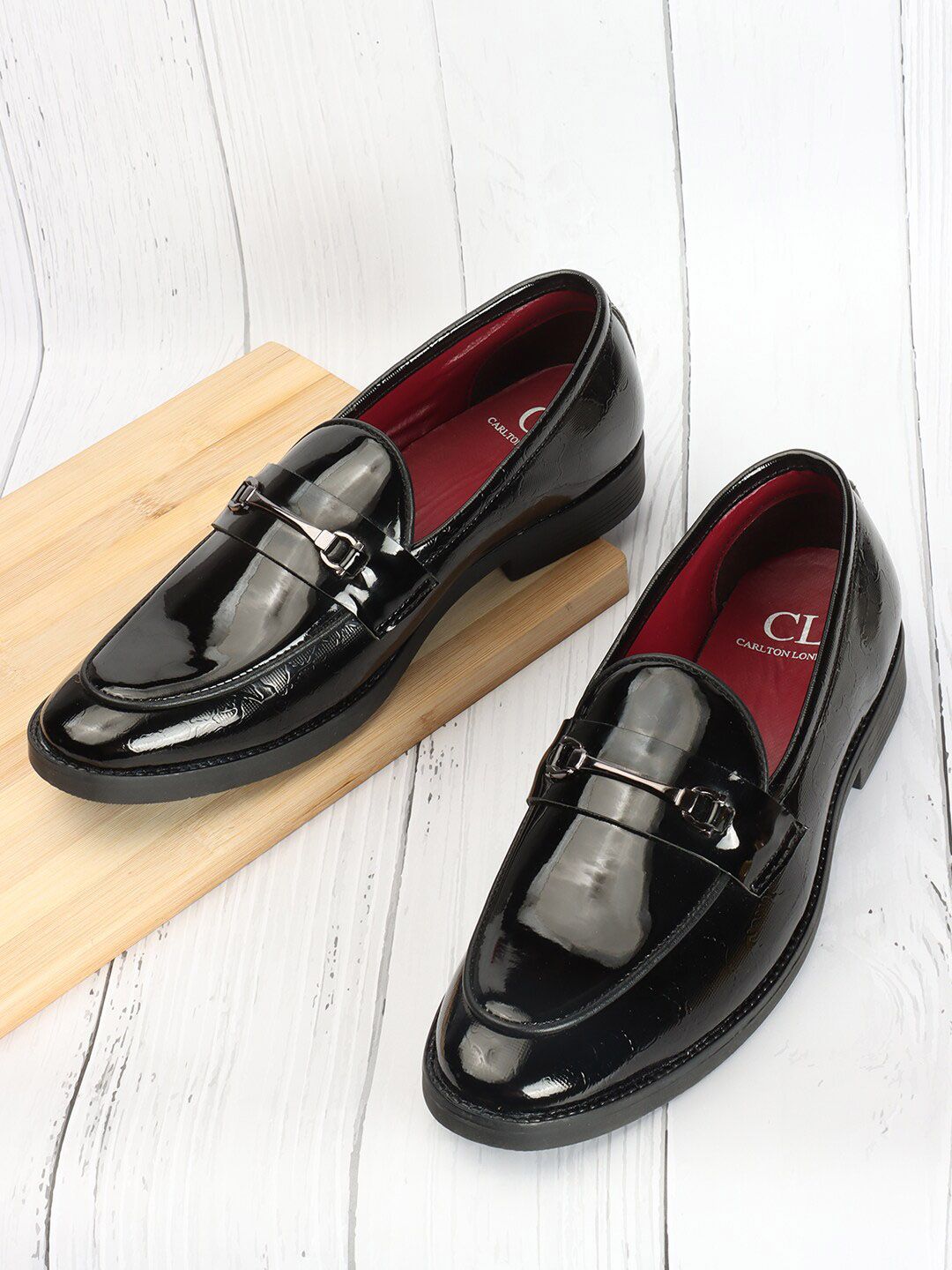 Carlton London Men Lightweight Horsebit Loafers-picture-31